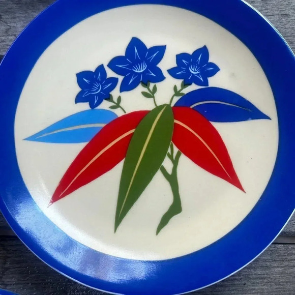 Limoges Museum of Fine Arts 18th Century Japanese Silk Costumes Side Plates - Picture 5 of 8